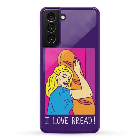 I Love Bread Phone Case