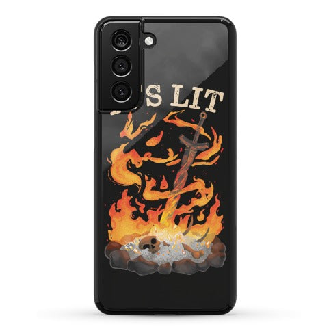 It's Lit Bonfire Phone Case