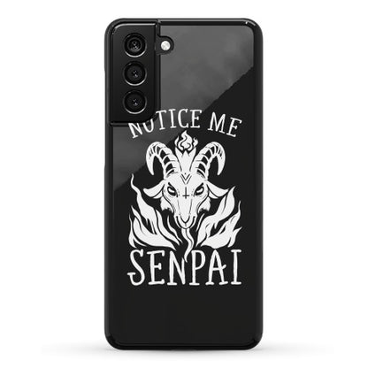 Notice Me Senpai! (Baphomet) Phone Case