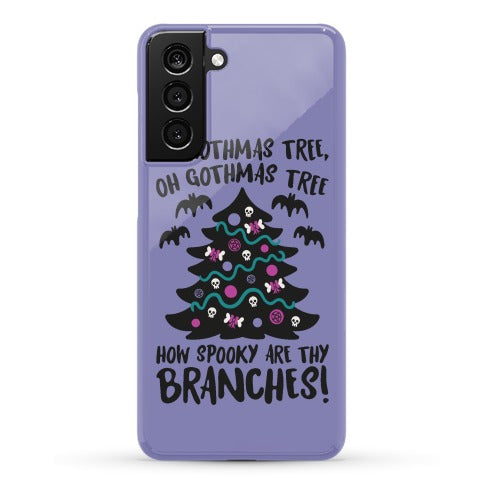 Oh Gothmas Tree Oh Gothmas Tree Parody Phone Case