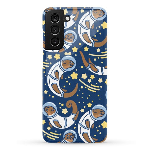 Otters In Space Phone Case