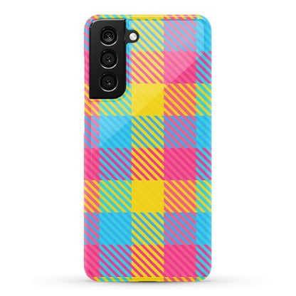 Pan Pride Flag Plaid  Phone Case