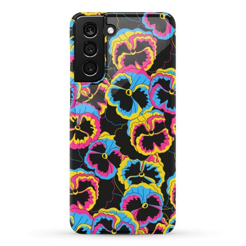 Pan-sy (Pansexual Pansies)  Phone Case