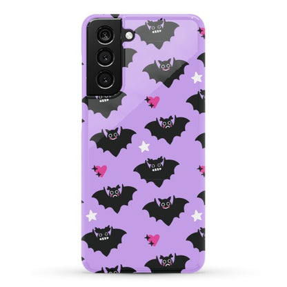 Pastel Goth Bats Pattern Phone Case