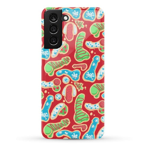 Phallic Christmas Cookies Phone Case