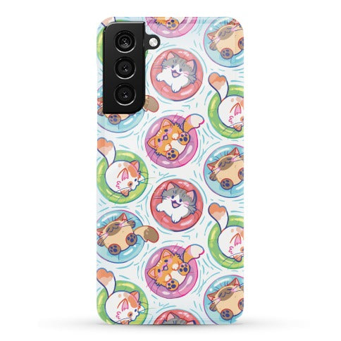 Pool Party Cats Phone Case