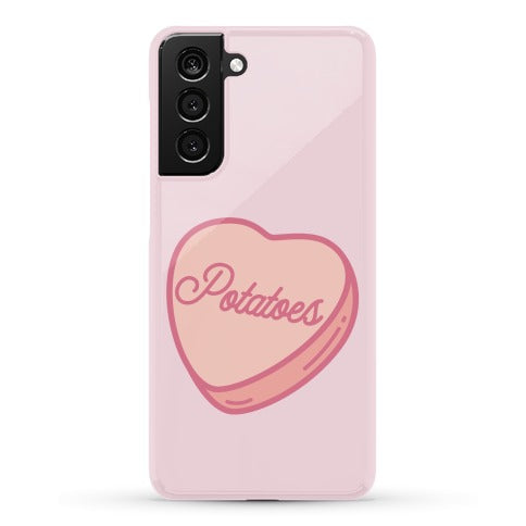 Potatoes Candy Heart Phone Case