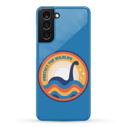 Protect The Wildlife - Nessie, Loch Ness Monster Phone Case