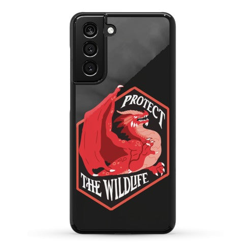 Protect The Wildlife Red Dragon Phone Case