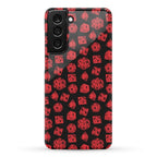 RPG Dice Pattern Phone Case