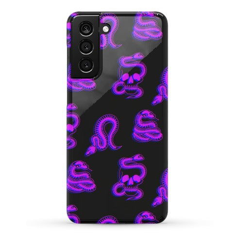 Skelly Snake Pattern Phone Case