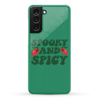 Spooky and Spicy Ghost Peppers Phone Case