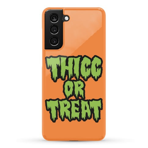 Thicc Or Treat Phone Case