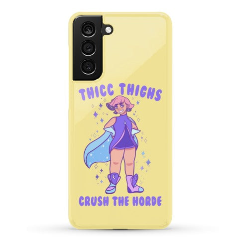 Thicc Thighs Crush The Horde Phone Case