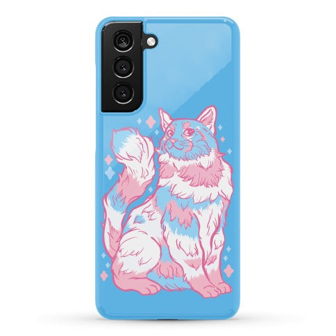 Transgender Pride Cat Phone Case