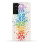 Watercolor Chakra Symbols Phone Case