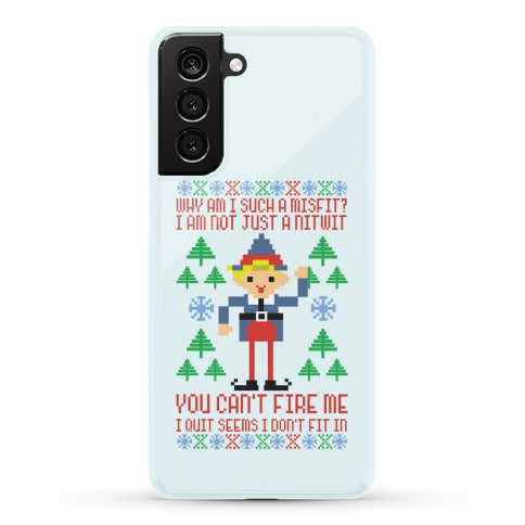 Why am I Such a Misfit I Am Not Just a Nitwit Phone Case