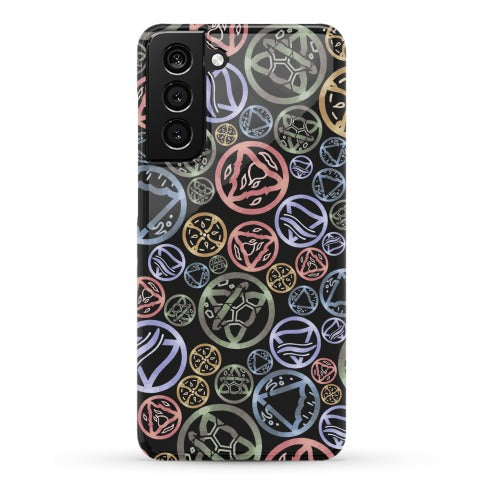 Witch's Elements Dark Pattern Phone Case