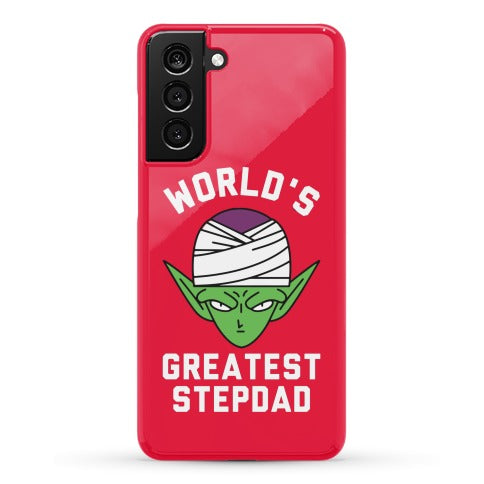 World's Greatest Stepdad Piccolo Parody Phone Case