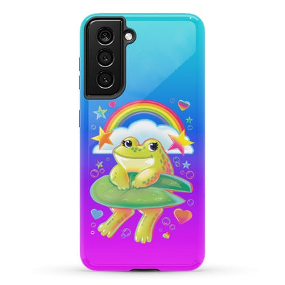 90's Rainbow Frog Phone Case