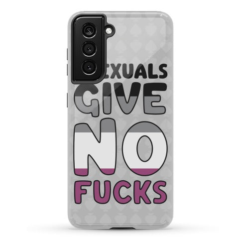 Asexuals Give No Fucks Phone Case