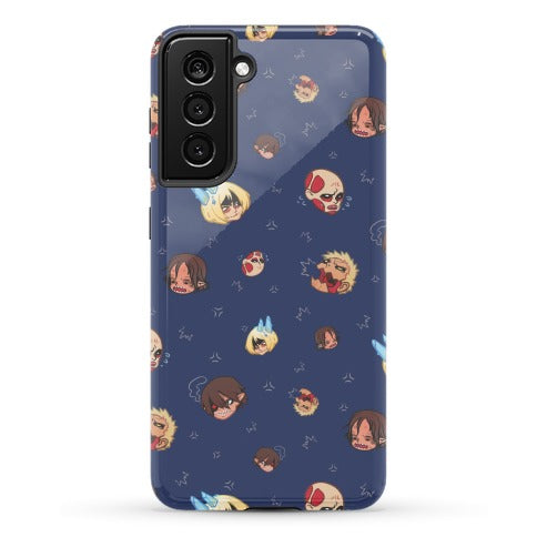 Attack on Titan Heads Phone Case