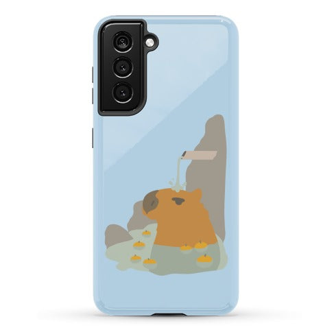 Capybara Hot Spring Phone Case