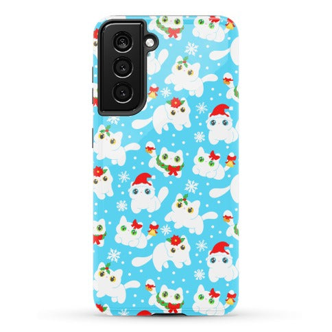 Christmas Cats Pattern Phone Case