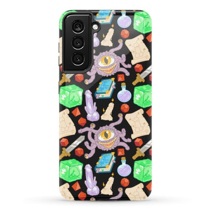 Dungeons and Dragons Hidden Peen Pattern Phone Case