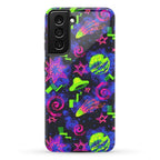 Faux Retro Arcade Carpet Pattern Phone Case