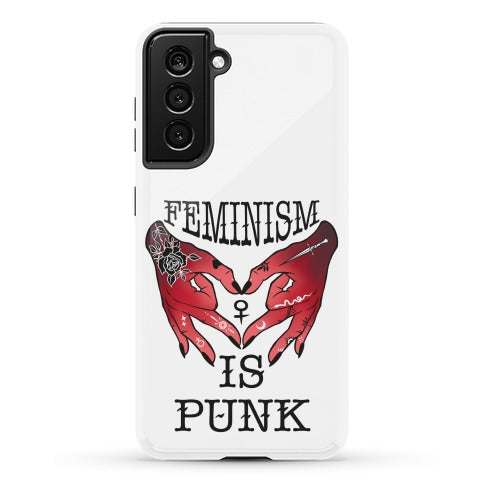 Feminism Is Punk Phone Case