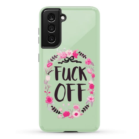 Floral Fuck Off Phone Case