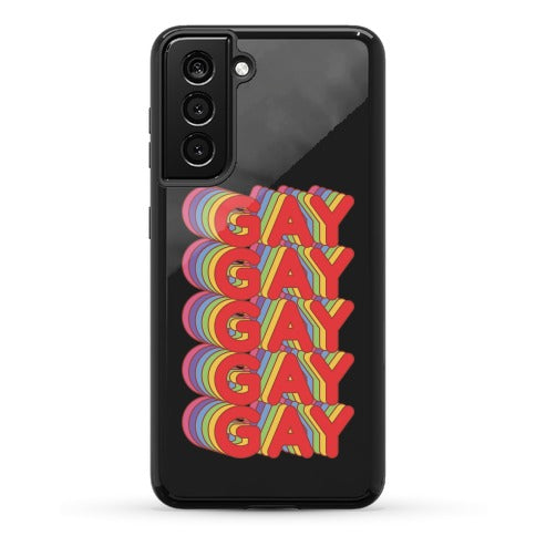 Gay Retro Rainbow Phone Case