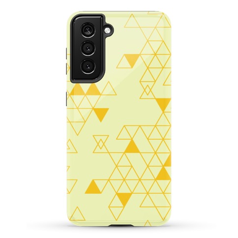 Geometric Triforce Pattern Phone Case