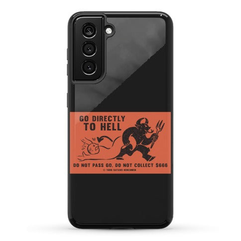 Go Directly To Hell Phone Case