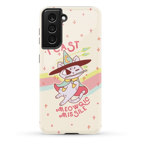 I Cast Meowgic Missile  Phone Case