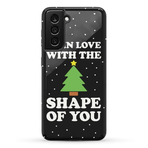 I'm In Love With The Shape Of You Christmas Tree Phone Case