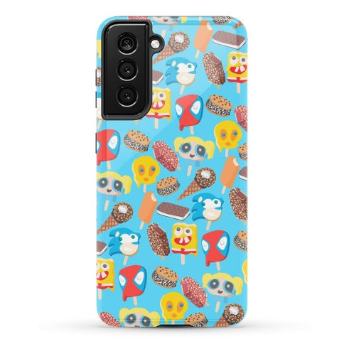 Ice Cream Truck Treats Pattern Phone Case