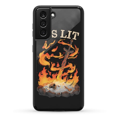 It's Lit Bonfire Phone Case