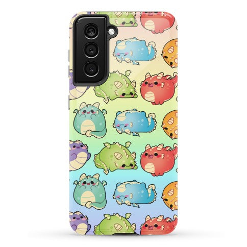 Kawaii Dragons Pattern Phone Case