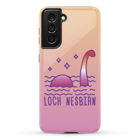 Loch Nesbian Lesbian Nessie Phone Case