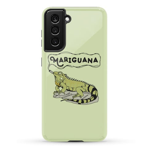 Mariguana Marijuana Iguana Phone Case