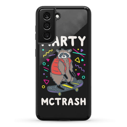 Marty McTrash Raccoon Parody Phone Case
