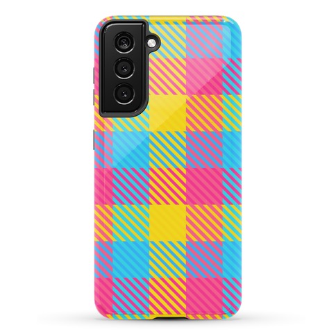 Pan Pride Flag Plaid  Phone Case