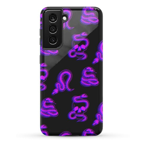 Skelly Snake Pattern Phone Case