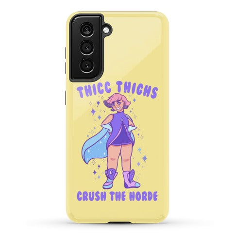 Thicc Thighs Crush The Horde Phone Case
