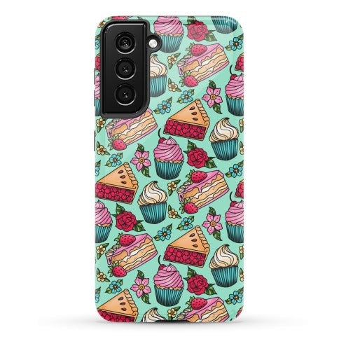 Traditional Tattoo Style Desserts Phone Case