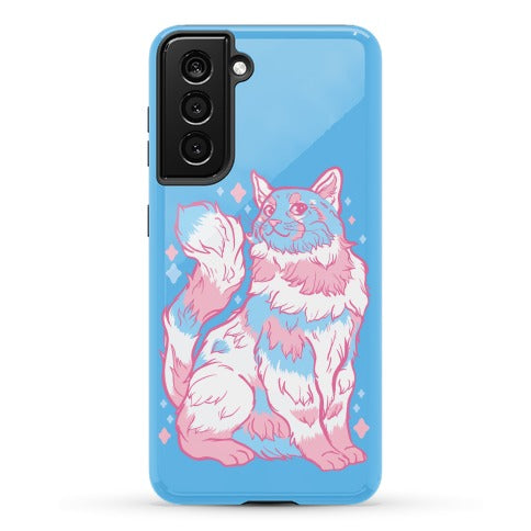 Transgender Pride Cat Phone Case
