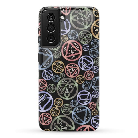 Witch's Elements Dark Pattern Phone Case