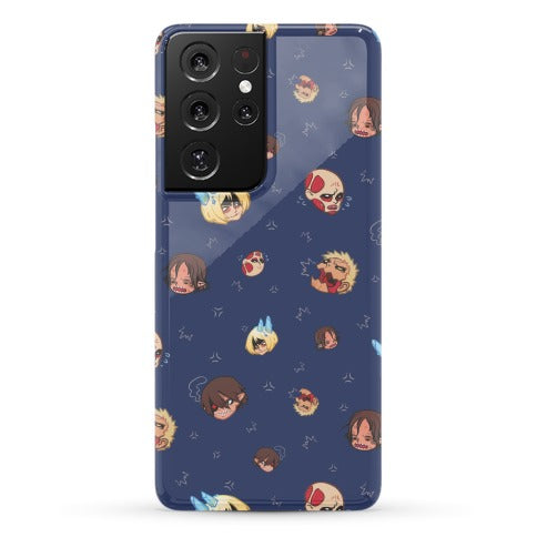 Attack on Titan Heads Phone Case